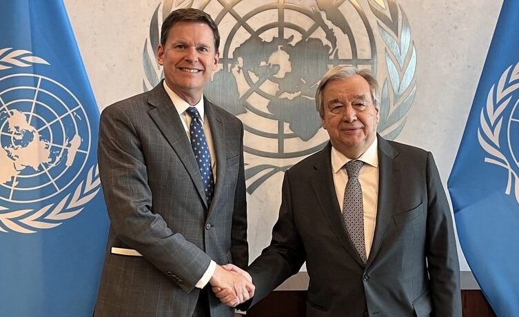 Guterres Stewart ile görüştü
