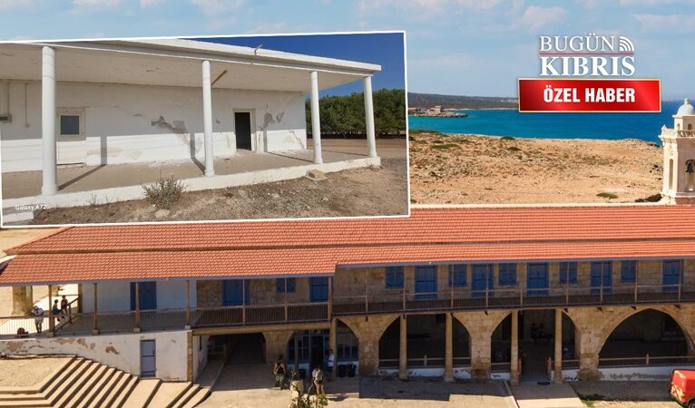 Manastırdaki mescit çalışması durduruldu