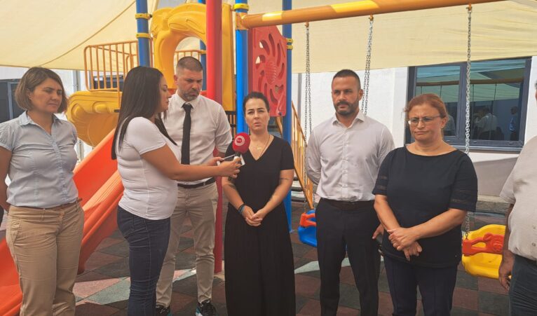 Acil Durum Hastanesi bahçesindeki çocuk parkına “Şampiyon Melekler Çocuk Parkı” ismi verildi