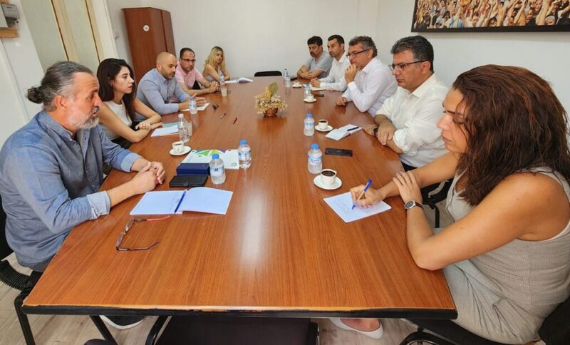 CTP ile KTÖS heyetleri, eğitimdeki sorunları ve çözümleri ele aldı