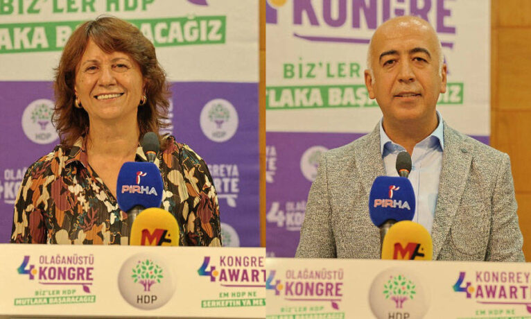 HDP’de yeni eş genel başkanlar belli oldu