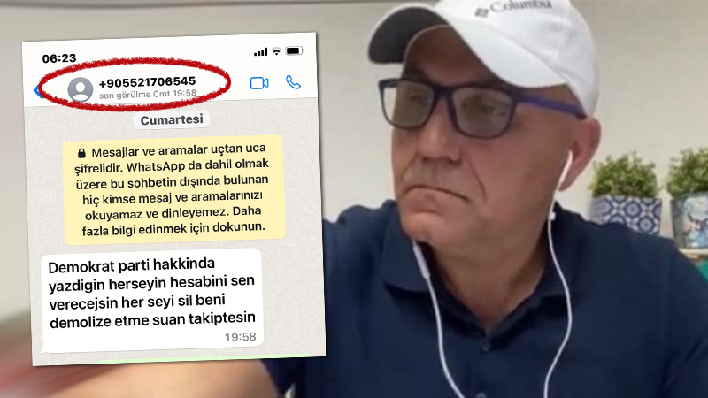 Serdinç Maypa’ya tehdit