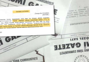 Başbakanlıktaki Ünal Üstel’e para yetmiyor