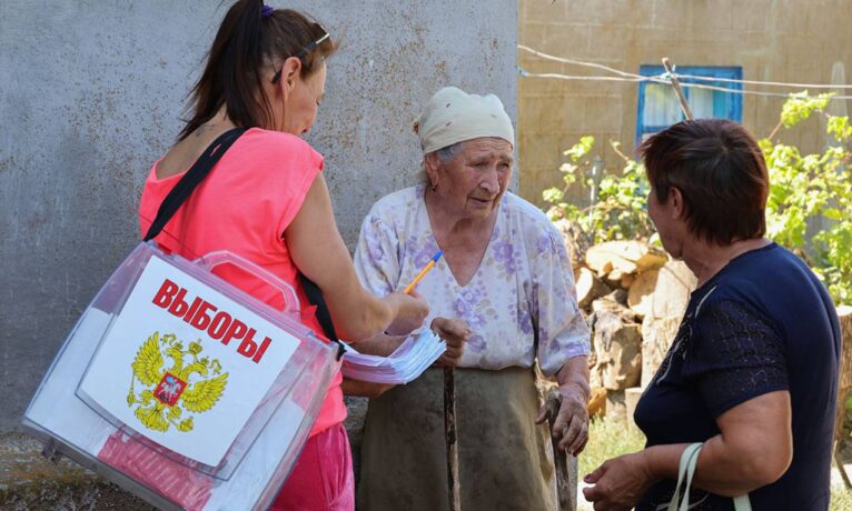 Rusya, Ukrayna’da işgal ettiği bölgelerde seçim düzenliyor