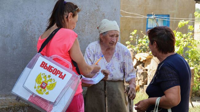 Rusya, Ukrayna’da işgal ettiği bölgelerde seçim düzenliyor