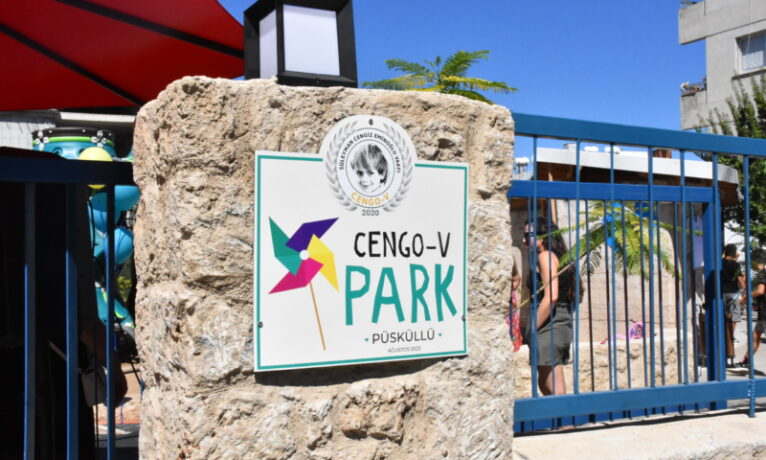 Cengo-V- Girne Püsküllü Çocuk ve Genç parkı açıldı