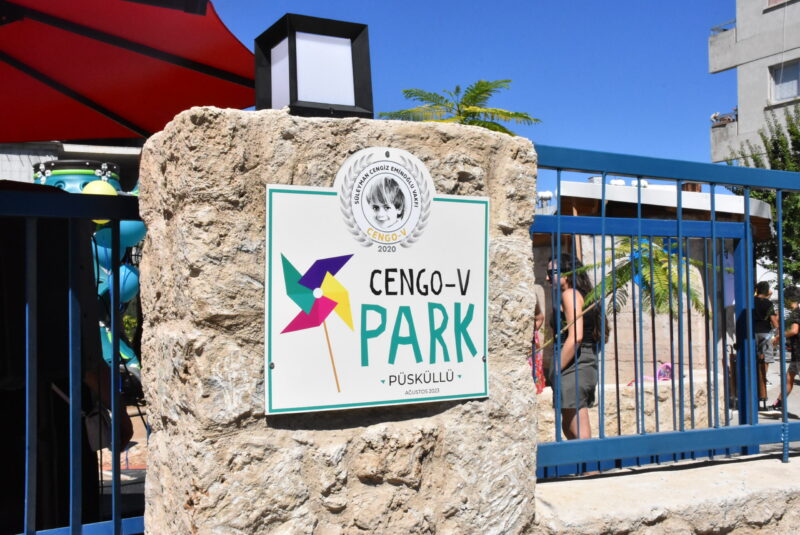 Cengo-V- Girne Püsküllü Çocuk ve Genç parkı açıldı