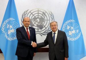Tatar ve Fidan, Guterres ile görüştü