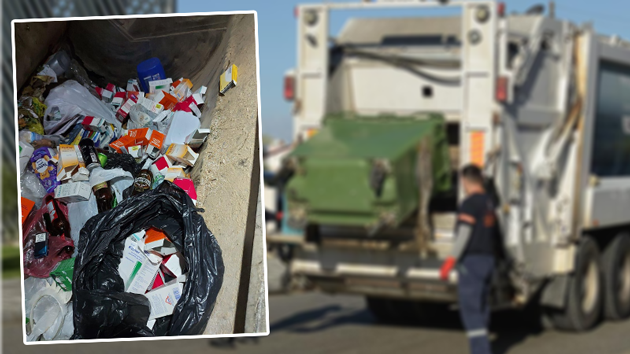 Lefkoşa’da çöpe atılmış şaibeli ilaçlar bulundu