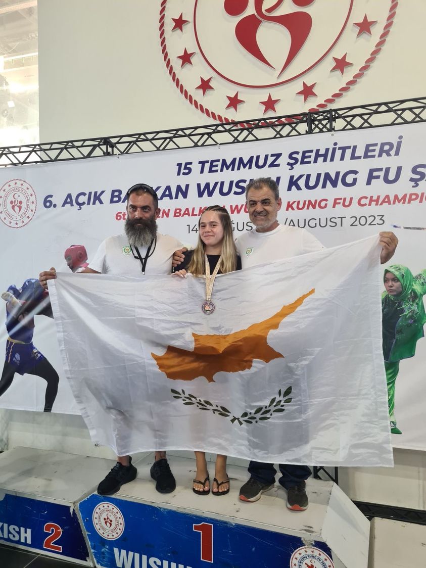 Kıbrıslı Rum sporcu Edirne’de düzenlenen müsabakada bir gümüş, bir bronz madalya kazandı