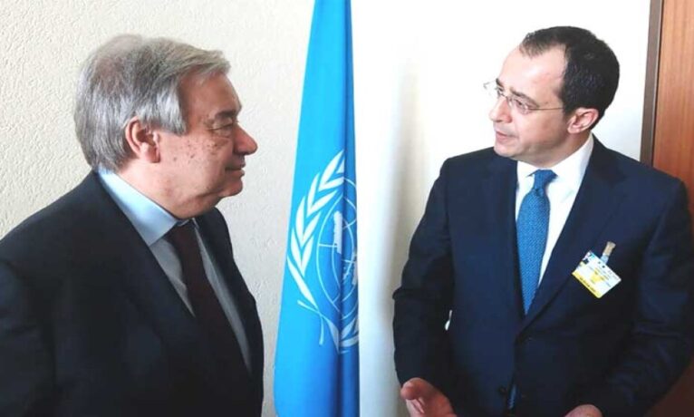 Hristodoulidis: “BM Genel Sekreteri ile aynı çizgideyiz”