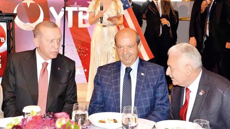 Tatar, New York’ta Recep Tayyip Erdoğan ve Binali Yıldırım ile görüştü