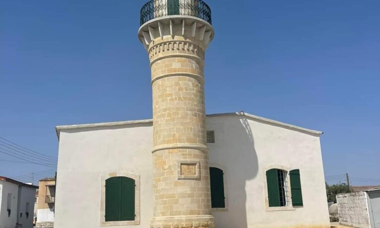 Larnaka’daki Vuda Camisi’nin restorasyon çalışmaları tamamlandı