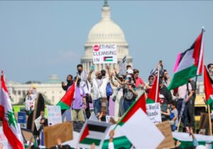 Amerikalı Yahudiler’den Filistin’e destek gösterisi: İsrail devleti Yahudiliği temsil etmiyor