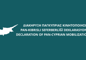 Kıbrıs’ın özgürlüğü için Pan-Kıbrıslı Seferberlik deklarasyonu yayınlandı