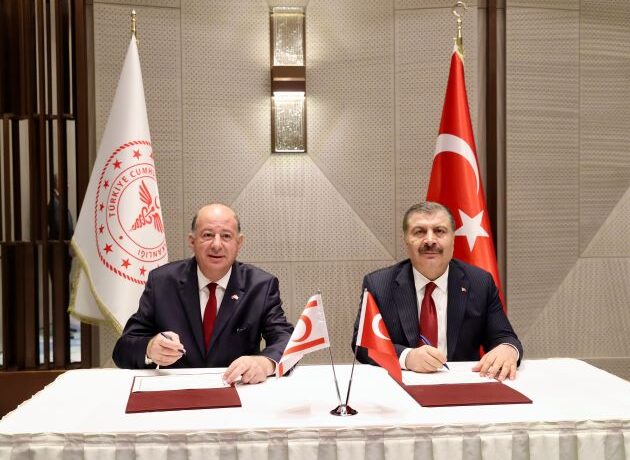 Türkiye ile bir protokol de sağlık alanında imzalandı