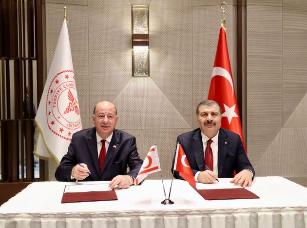 Türkiye ile bir protokol de sağlık alanında imzalandı