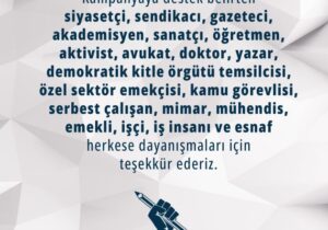 “Susmuyoruz, İmzalıyoruz” imza kampanyası 27 Ekim’e kadar uzatıldı