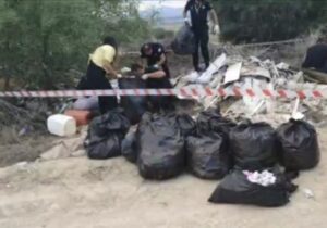 Türkeli su deposu yakınlarında kupürleri kesik İlaç bulundu