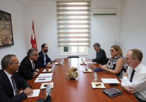 CTP, AB Yapısal Reform Destek Ofisi yetkililerini kabul etti
