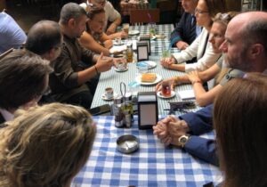 AB üyesi ülkelerin Büyükelçi ve temsilcileri Ali Kişmir ile bir araya geldi