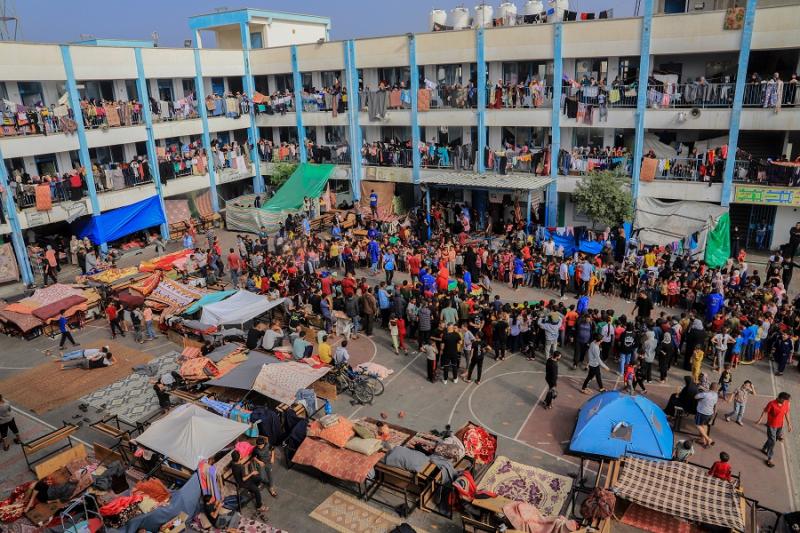 Gazzeli çocukları savaşın travmalarından uzaklaştırmak için “psikolojik rahatlama” seansları yapılıyor