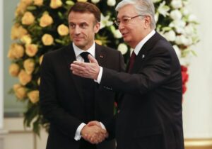 Fransa Cumhurbaşkanı Macron, Kazakistan’da: “Stratejik ortaklığımızı güçlendirelim”