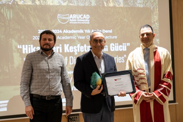 ARUCAD 2023-2024 Akademik Yılı açılış dersini Doç. Dr. Derviş Zaim verdi