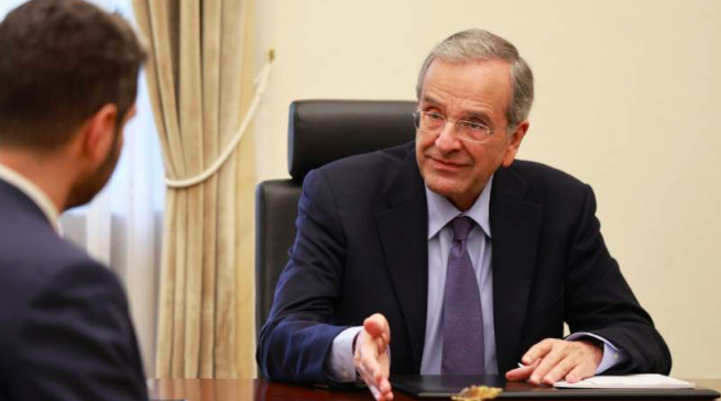 Eski Yunanistan Başbakanı Samaras, Erdoğan’a “korsan” diyerek Atina ziyaretine karşı çıktı