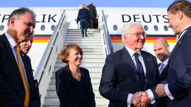 Almanya Cumhurbaşkanı Steinmeier’den İsrail’e dayanışma gezisi