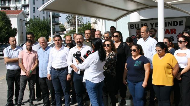 KTAMS İhtiyat Sandığında grev yaptı