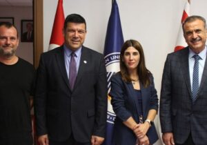 Uluçay, DAÜ Rektörü Kılıç’ı ziyaret etti