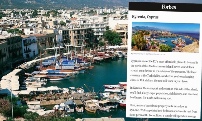 FORBES DA KKTC’Yİ PAZARLIYOR