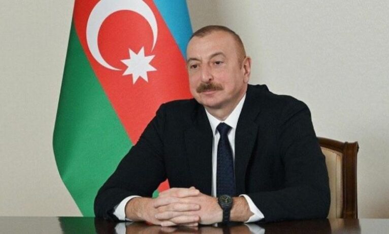 Azerbaycan Cumhurbaşkanı Aliyev, Gazze’deki katliam için ‘gerilim’ dedi