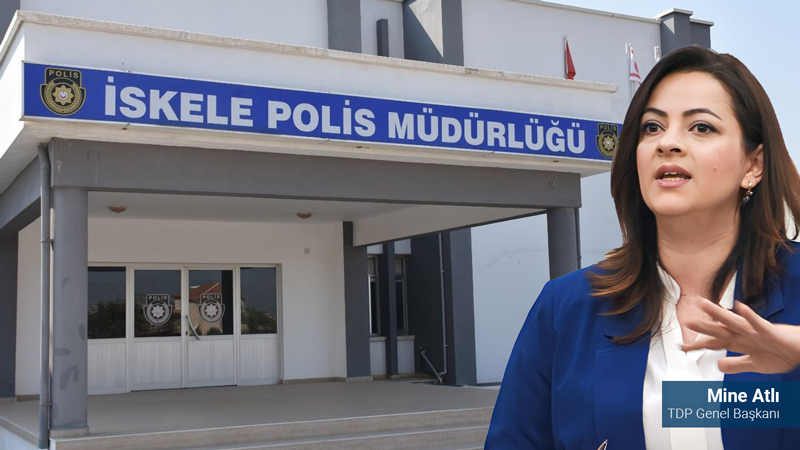 Mine Atlı, İskele Karakolu’nun kadına yönelik şiddet olaylarına kayıtsız kalmasına tepki gösterdi