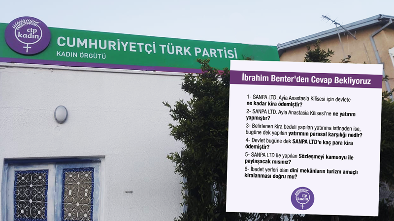 CTP’li kadınlardan Benter’e sorular