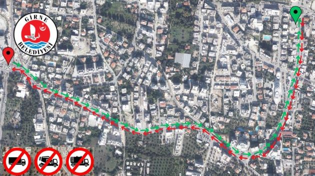 Girne Belediyesi, trafik sorununa çözüm için ağır vasıta yasağı getiriyor