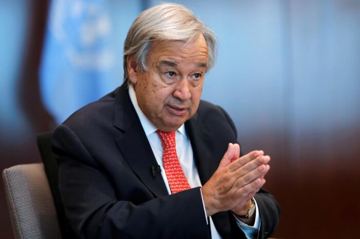 BM Genel Sekreteri Guterres: “Dünya genelinde yaşanan “insani kabuslar” nedeniyle yerinden edilen kişi sayısı 114 milyona ulaştı”