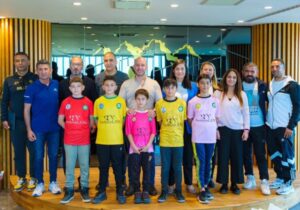 Yiğittürk: “Minik futbolcuların forma sponsoru olduk”