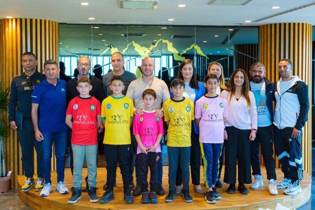 Yiğittürk: “Minik futbolcuların forma sponsoru olduk”