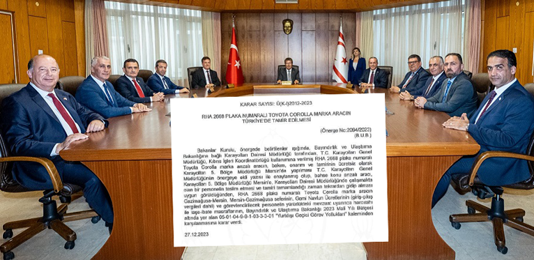 Bakanlar Kurulu’ndan özel karar: Bayındırlık ve Ulaştırma Bakanlığına ait aracın tamiri Türkiye’de yapılacak