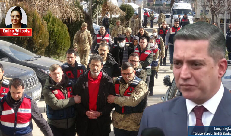 Bugün Kıbrıs’a konuşan Türkiye Barolar Birliği Başkanı Erinç Sağkan, sanıkların duruşmaya online katılmasını değerlendirdi: “Ceza yargılamasında yüz yüzelik ilkesi çok önemlidir, itiraz edeceğiz”