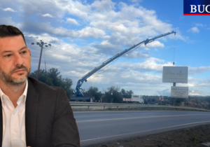 Alagadi Özel Çevre Koruma Alanı’ndaki reklam tabelaları belediye tarafından kaldırılmaya başlandı