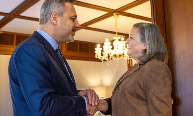 Fidan ABD Dışişleri Müsteşarı Nuland’la görüştü