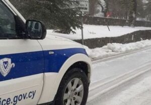Trodos’a giden bazı yollar kapandı