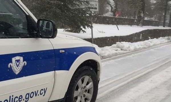 Trodos’a giden bazı yollar kapandı