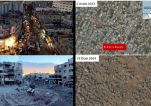 BBC araştırması: 7 Ekim’den bu yana Gazze’deki binaların en az yarısı hasar gördü veya yıkıldı