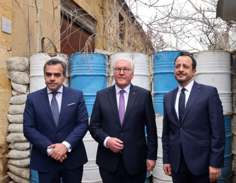 Almanya Cumhurbaşkanı Steinmeier: “Umudum Kıbrıs’ın yeniden birleşmesini yakında kutlamak”