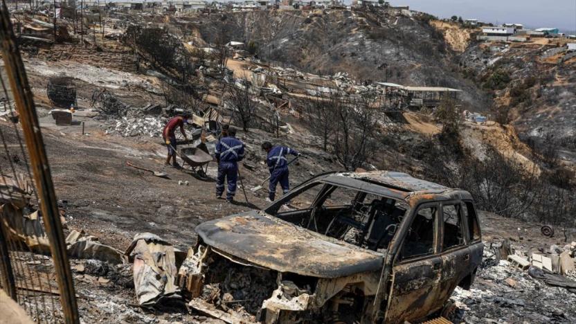 Şili’de yangın büyüyerek devam ediyor: 112 ölü, 200 kayıp