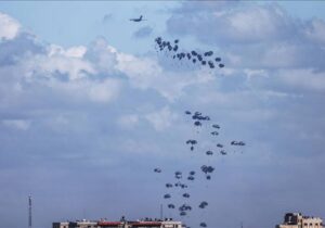 ABD, Gazze’ye 13. kez havadan insani yardım ulaştırdı